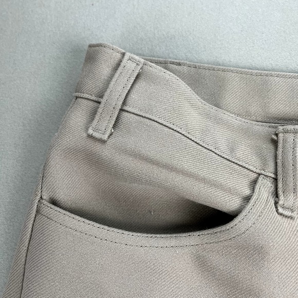 Vintage Levis Sta-Prest Pants Mens 38 Tan Khaki Straight Leg Dress Slacks 90s - Picture 3 of 13